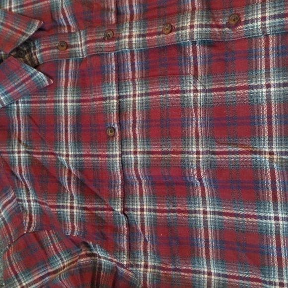 John Rich And Bros. Woolrich 2XL Men's Plaid Button Down Chest Pockets Shacket - Picture 4 of 11